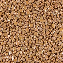 Terralith Metallic - Steinteppich WAND -gold- für 1 qm
