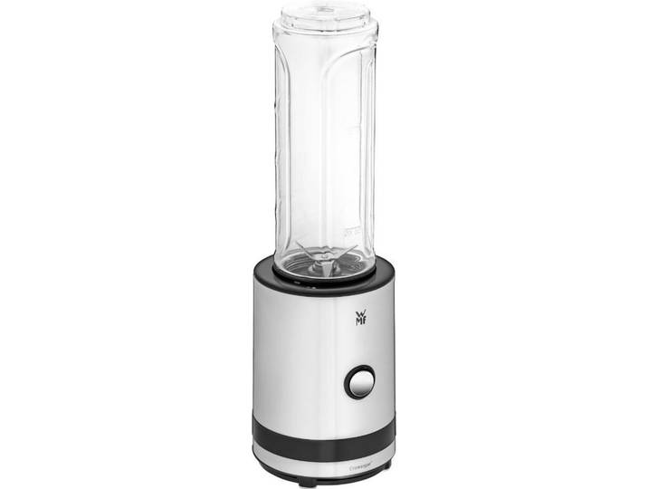 WMF Smoothie Maker, Edelstahlfarben, Metall, Kunststoff, 0.6 l, 11.5x23.4x28 cm, Ice-Crush-Funktion, Messer aus Edelstahl, Kochgeschirr, Küchengeräte