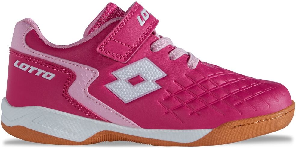 Hallenschuh LOTTO, Jungen, Gr. 25, rosa (pink, rose), Synthetik, mehrfarbig, Schuhe Hallenschuh, - auch für den Hallensport