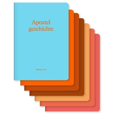 Bibeljournale – Paket (Apostelgeschichte – Philipper), Taschenbuch von , Verbum Medien, 978-3-9866561-3-3