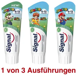 Signal JUNIOR SUPER MARIO 6-13 Jahre Kinderzahnpasta 75 ml