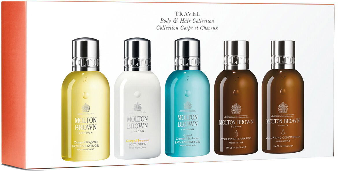 500ml MOLTON BROWN TRAVEL Body & Hair Collection (5 x 100ml)