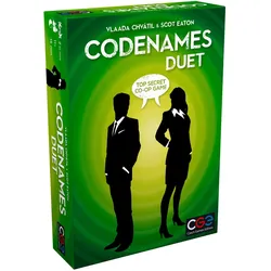 Czech games edition Codenames: Duet - The Two Player Word Deduction Game by CGE (Englisch, 2 Spieler)