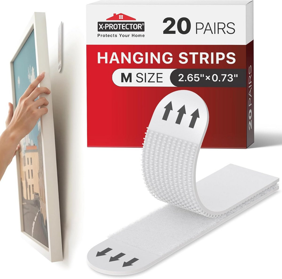 Zelfklevende foto hangers zonder spijkers met tot 6,8 kg draagvermogen