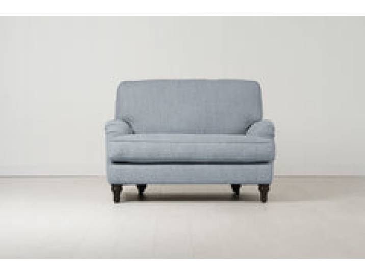 Model 15 Loveseat, Meerglasblau