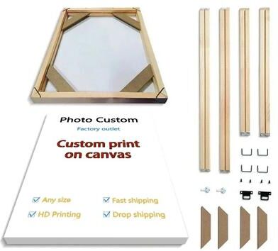 Uplift Picks Custom Canvas Print Personalized Photo Wall Art Large HD Poster canvas And Diy Frame 90x180 Cm