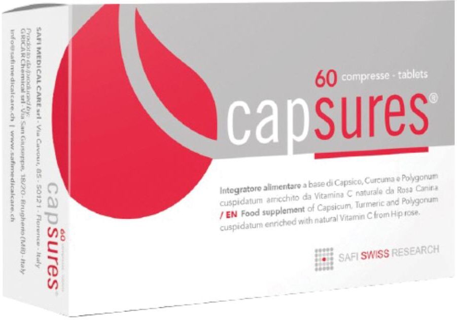 SAFI MEDICAL CARE Srl CAPSURES 60 COMPRESSE