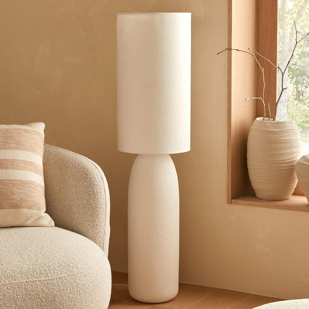 Eazy Living staande lamp Maline wit