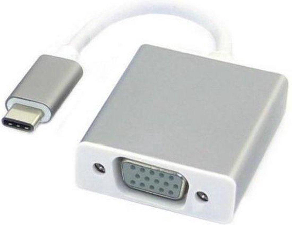 CHPN USB-C naar VGA adapter - Grijs