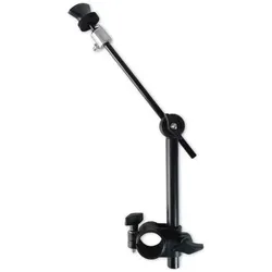 NUX Becken-Set DM210 E-Drum Becken-Pad 10 Zoll mit Halterung und Drumsticks, Schlagzeug Zubehör, Schwarz