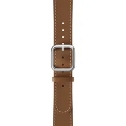 WITHINGS - STRAP - LEDER - brown - silber / 18mm