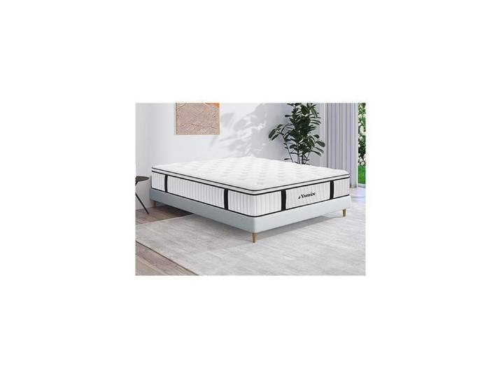 Matelas ressorts ensachés surmatelas intégré AMERICAN DREAM de DREAMEA - 200x200cm