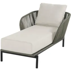 Hartman, Liegestuhl, Arezzo Loungeliege Aluminium/Rope (163 cm)