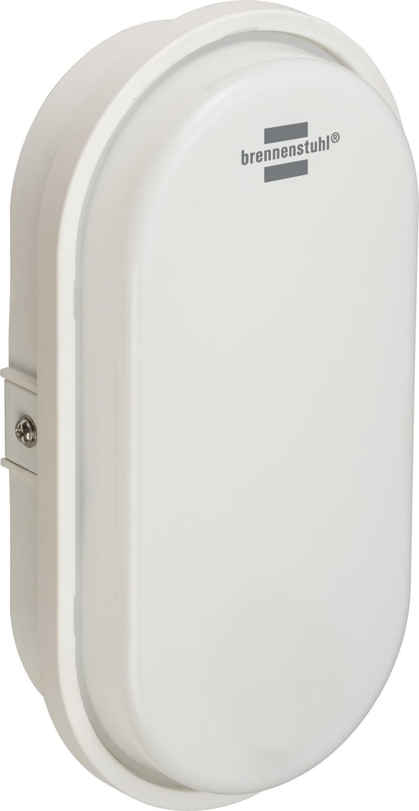 Brennenstuhl LED ovale wandlamp OL 1650 wit voor in de tuin