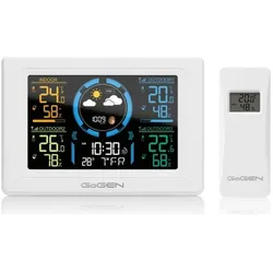 GoGen Wetterstation ME 3397 Weiss, Wetterstation, Weiss