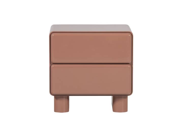 Design Beistell- & Nachttisch „Lustra“ Altrosa De Eekhoorn