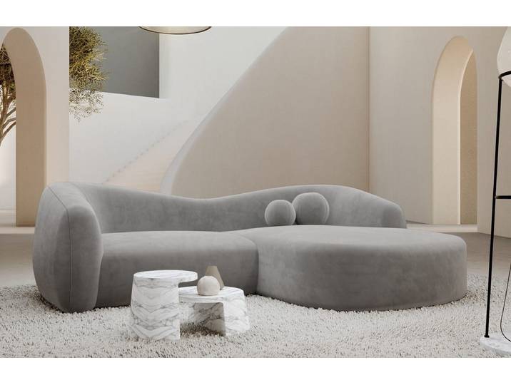 Ecksofa Murcia L-Form aus Stoff