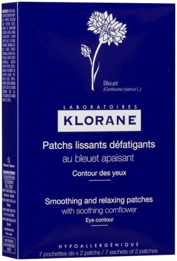 Klorane Parches Aciano Ojos 7X2U