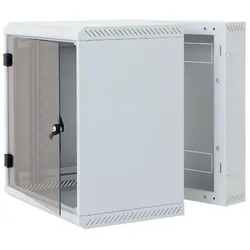Triton RBA-15-AD6-CAX-A6 - 19" Wandschrank, Belüftungsöffnung, 15 HE, 615 mm Tiefe (15 HE, 19 Zoll Rack), Serverschrank, Grau