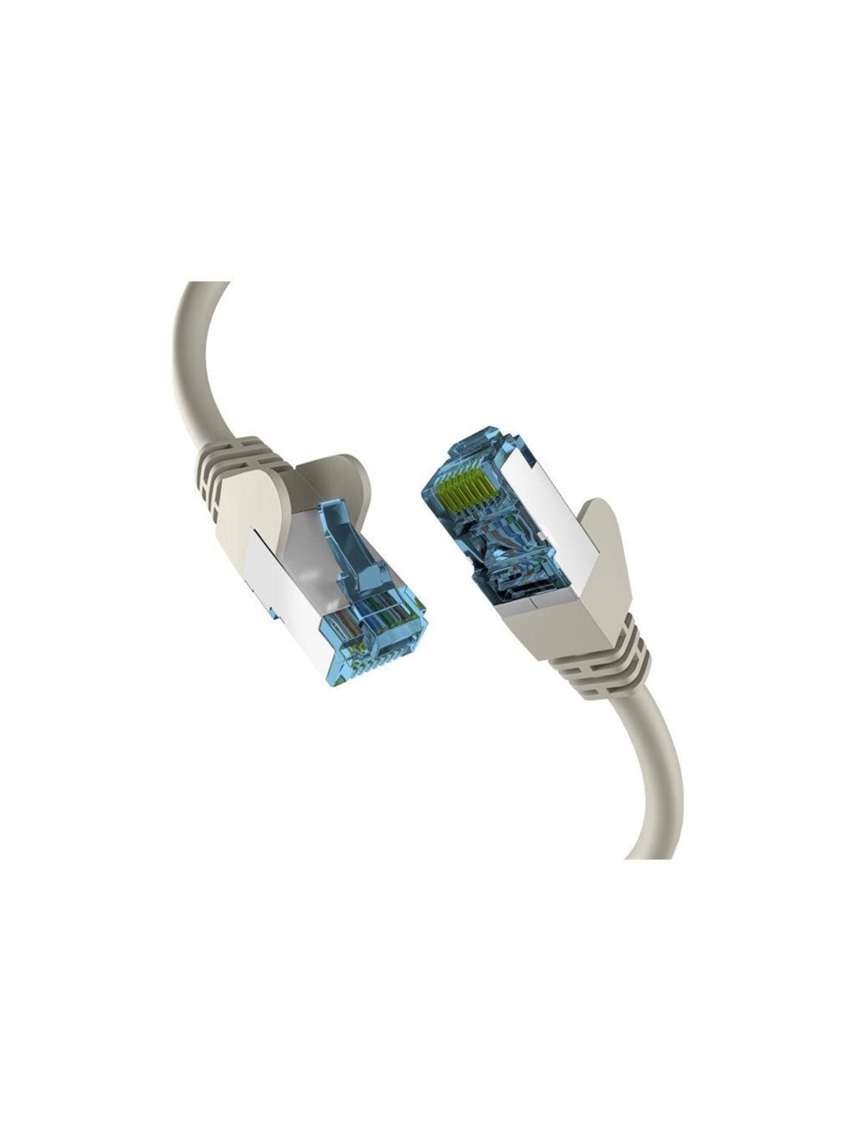 M-CAB EFB-Elektronik patch cable - 10 m - grey - Grau - 10m