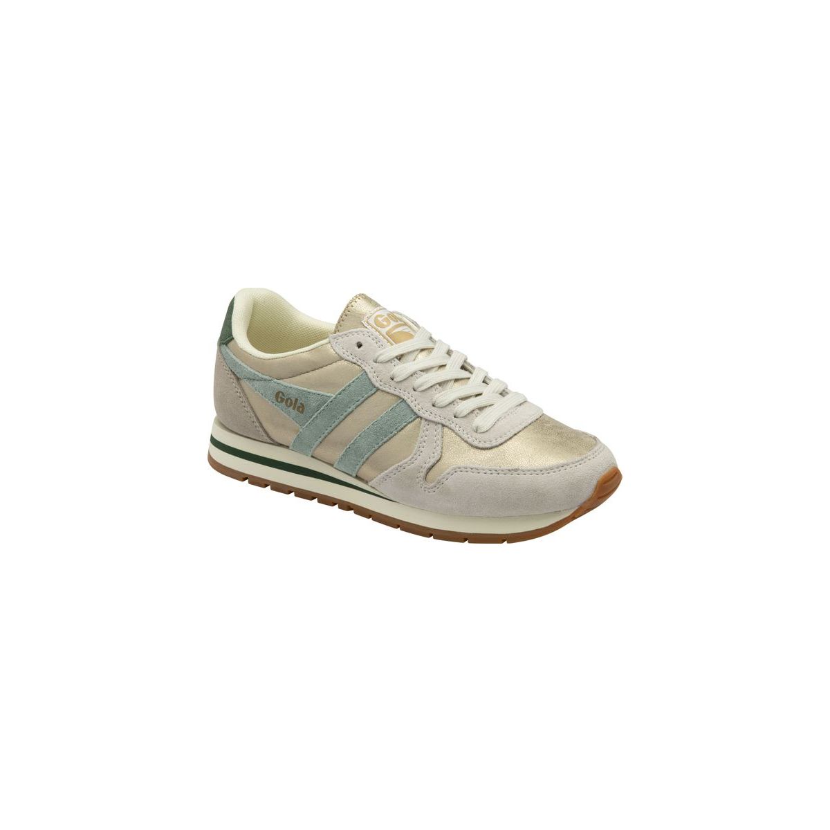 Gola Daytona Blaze Sneaker Women gold/green mist/evergreen (AN) 39 CLB338-AN-39-goldgreenmistevergreen