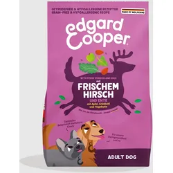 Edgard&Cooper Adult Hirsch/Freilauf-Ente Hundetrockenfutter 2,5 Kilogramm