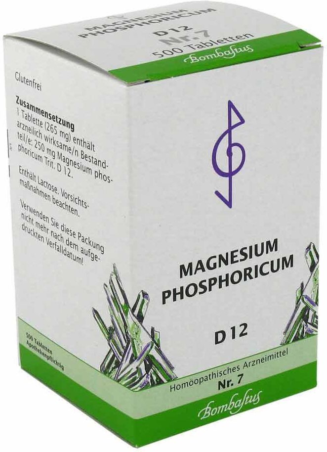 Bombastus Biochemie 7 Magnesium phosphoricum D12 Tabletten