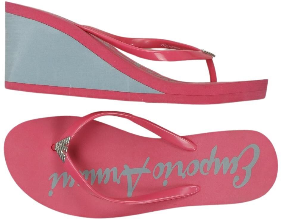 Giorgio Armani Emporio Armani Damen Sandalen, Pink, Gr. EU 38, kein / Etikett - Second Hand