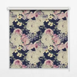 INNENROLLO - Fensterrollo - Rollo - 60x40 cm - Rosen