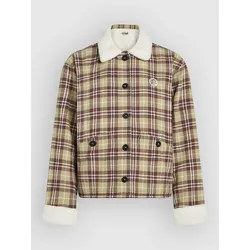 O'Neill O'Riginals Fleece Lined Jacke beige check flannel Gr. M