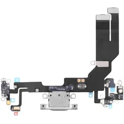 Clappio USB-C Ladeanschluss iPhone 16e (Modul), Mobilgerät Ersatzteile, Schwarz, Weiss