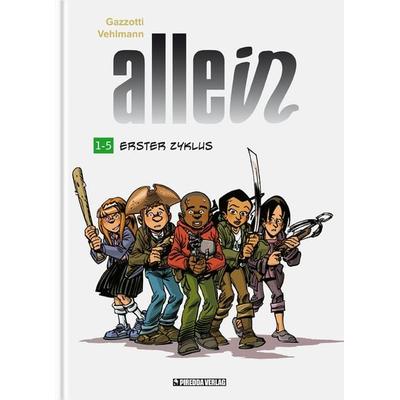 Allein Sammelband (1. Zyklus), Gebundene Ausgabe von Fabien Vehlmann, Piredda Verlag, 978-3-941279-46-9