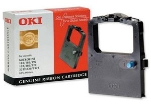 OKI 09002303 Farbband Schwarz für ca. 3.000.000 Zeichen
