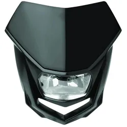 Polisport, Motorrad Zubehör, Halo Halogen Lampenmaske 12V/35/5W E-geprüft