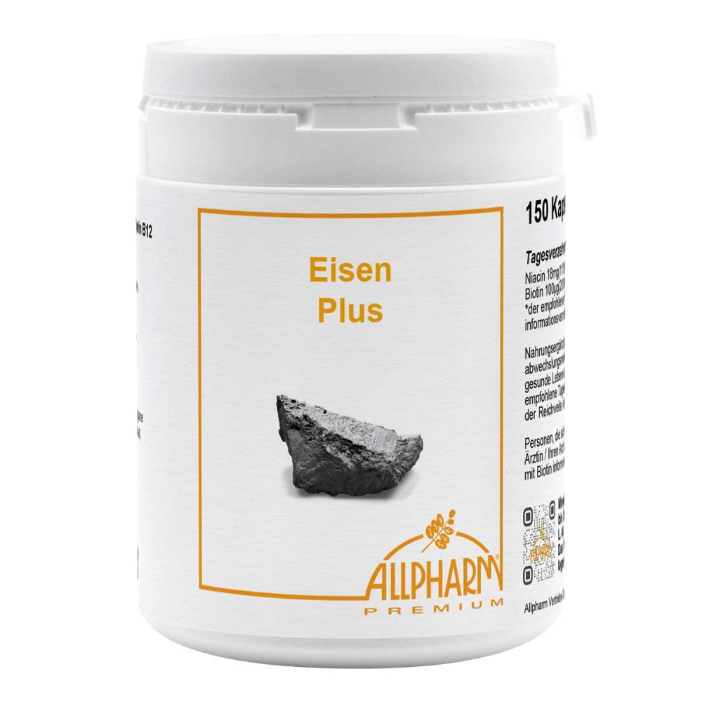 ALLPHARM Vertriebs GmbH Eisen Plus Kapseln 02472097