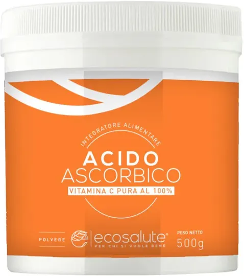 SPAZIO ECOSALUTE Srl Acido Ascorbico, 500 g