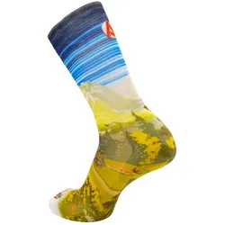 Rywan, Unisex, Sportsocken, No Limit Graphik (38 - 40), Blau