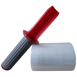 Livepac Office 20 Rollen Mini Stretchfolie 100 mm x 150 m + Abroller 20my