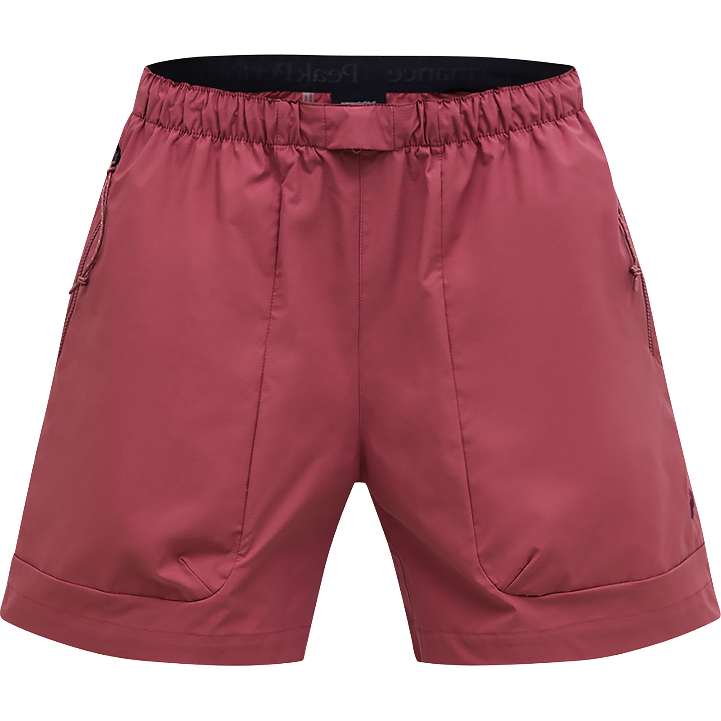 Peak Performance Outdoor Cargo Damen Kurze Hosen rot Größe L Trekking Winddicht Wasserabweisend