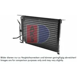 Kondensator Klimaanlage AKS DASIS 092130N für Ford Fiesta IV Courier Puma