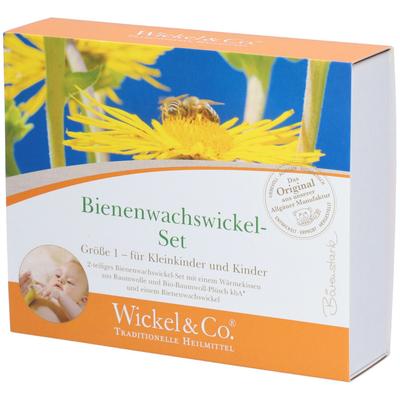 Bienenwachswickel-Set; Gr. 1 St Folie