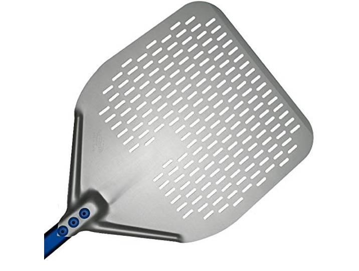 Gi.Metal Pizzaschaufel aus Aluminiumlegierung, Farbe: Blau, 36 x 186 cm