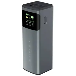 Targus Hyper HyperJuice 24K 200W Laptop Power Bank (24000 mAh, 200 W, 86.40 Wh), Powerbank, Grau