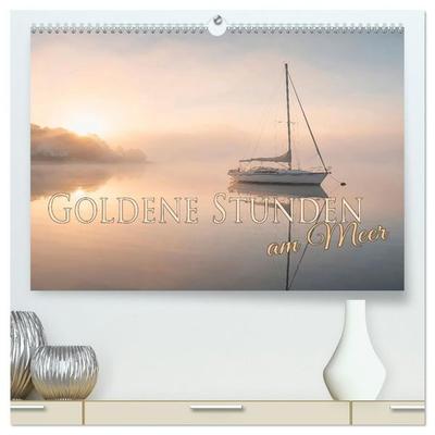 Goldene Stunden am Meer (hochwertiger Premium Wandkalender 2027 DIN A2 quer), Kunstdruck in Hochglanz
