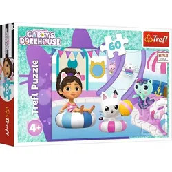 Trefl: Gabys Puppenhaus – 60-teiliges Puzzle
