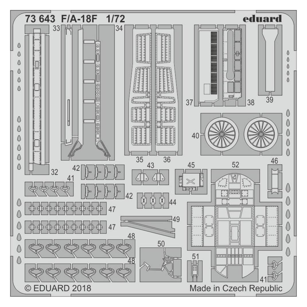 Eduard F/A-18F for Academy (73643)
