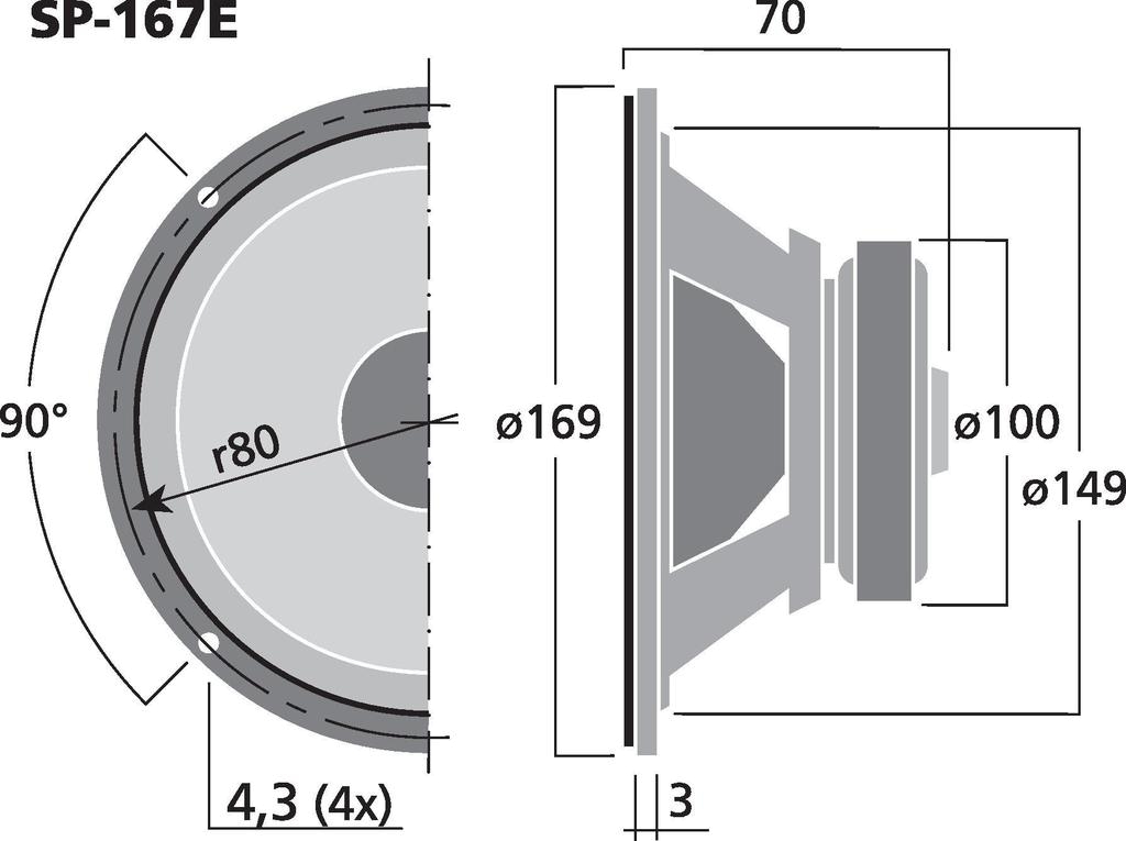 MONACOR SP-167E