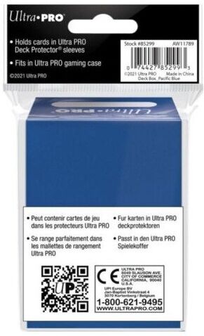 Ultra.PRO Ultra PRO : Deck Box 80 cartes Bleu Pacifique
