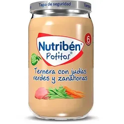Nutribén Rindfleisch mit Grünen Bohnen und Karotten 235g