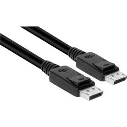 club3D DisplayPort Anschlusskabel DisplayPort Stecker, DisplayPort Stecker 2.00 m Schwarz CAC-2068 Flammwidrig, 8K UHD DisplayPort-Kabel
